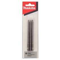 Makita 3 db-os Bit készlet Cr-V PH2 x 110mm (P-53419) Makita 3 db-os Bit készlet Cr-V PH2 x 110mm (P-53419)