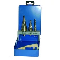 Makita lépcsős fúró készlet HSS-G 3 db-os 4-12-20-30mm