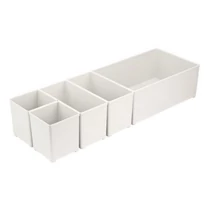 Makita Makpac rendszerező tárolódobozok 2xS, 2xM,1xL P-84137-hez (P-84171)