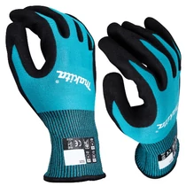 Makita Általános munkakesztyű mártott NITRIL bevonattal 1-es vágásbiztos XL (P-84707)
