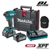 Makita TD002GD202 Akkus ütvecsavarozó 40V MAX XGT/2x2.0Ah MAKPAC kofferbe Makita TD002GD202 Akkus ütvecsavarozó 40V MAX XGT/2x2.0Ah MAKPAC kofferbe