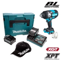 Makita TW001GM201 Akkus ütvecsavarozó 40V MAX XGT/2x4.0Ah MAKPAC kofferben