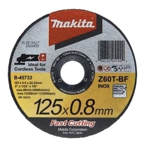 Makita Z60T vágótárcsa metal/inox 125x0,8mm 10 db (B-45733)