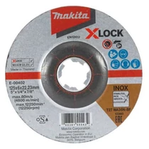 Makita X-LOCK csiszolókorong fémhez acélhoz 125x6mm WA36N (E-00402)