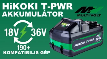 Fokozd a teljesítményt a HiKOKI új generációs akkuival és töltőivel!