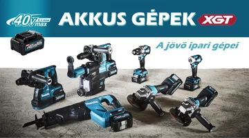 Az új XGT akkus gépcsalád
