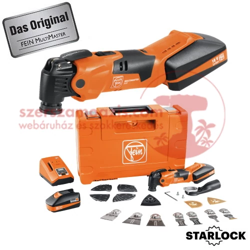 Fein AMM500 Akkus MultiMaster Starlock Plus Top Edition 31 db tartozékkal