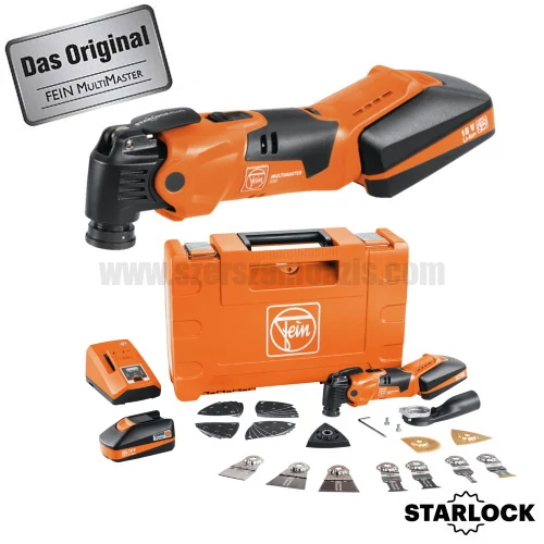Fein AMM500 Akkus MultiMaster Starlock Plus Top Edition 31 db tartozékkal