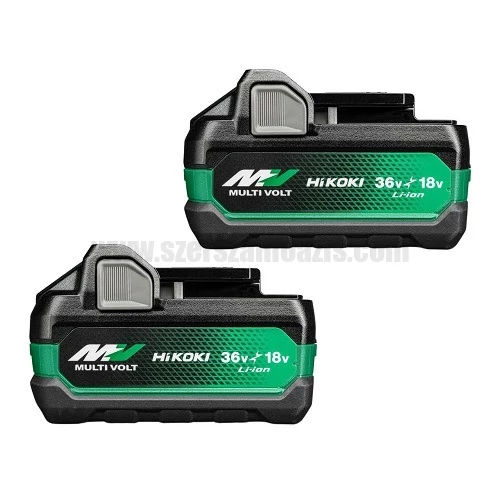 Hitachi (HiKOKI) 2db BSL36A18X MultiVolt Li-Ion akkumulátor 36V-2.5Ah / 18V-5.0Ah (380205)