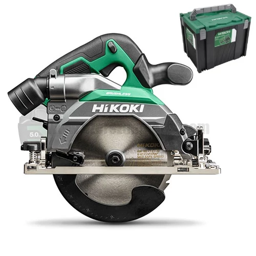 Hitachi (HiKOKI) C1806DB-W2Z akkus Körfűrész 18V/165mm (akku és töltő nélkül) HITBOX kofferben