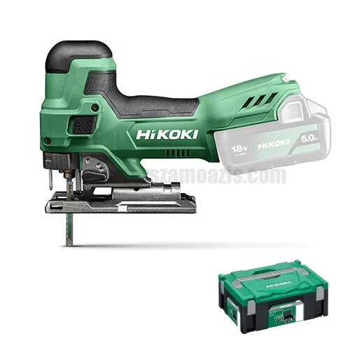 Hitachi (HiKOKI) CJ18DB-W2Z akkus szúrófűrész 18V (akku és töltő nélkül) HITBOX kofferben