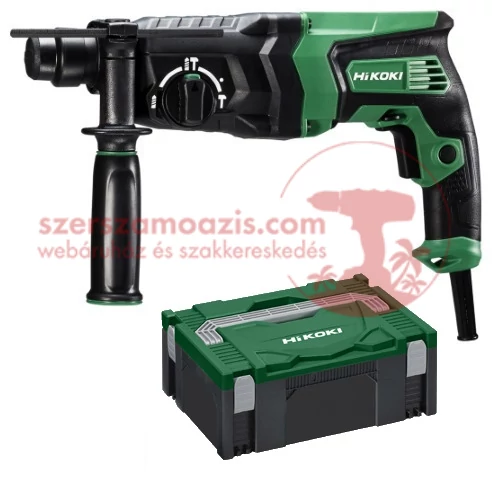Hitachi (HiKOKI) DH26PC2-HSC SDS-Plus fúró-vésőkalapács (830W/2,9J) HITBOX kofferben