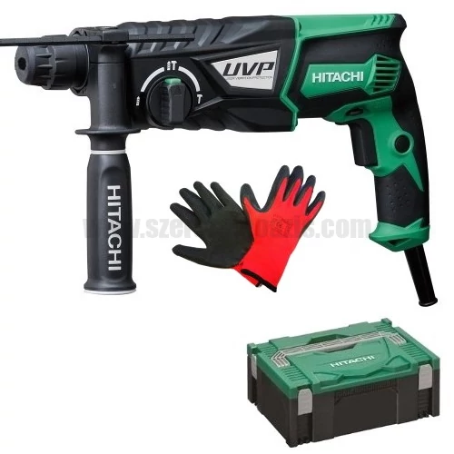 Hitachi (HiKOKI) DH28PCYNX SDS-Plus fúró-vésőkalapács (850W/3,4J) HITBOX kofferben