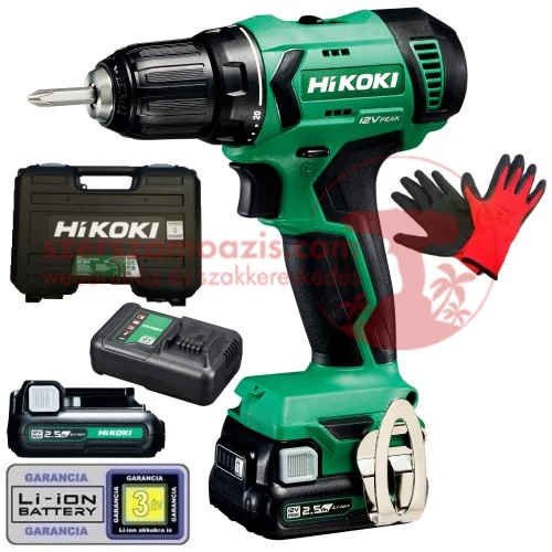 Hitachi (HiKOKI) DS12DA Akkus fúró-csavarbehajtó