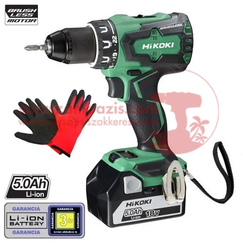 Hitachi DS18DBSL-5Ah Akkus fúró-csavarbehajtó