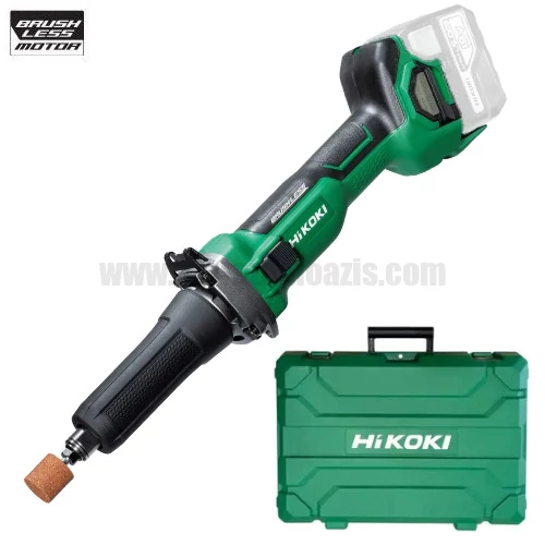 Hitachi (HiKOKI) GP18DA-basic-koffer Akkus egyenescsiszoló 18V (akku és töltő nélkül) kofferben