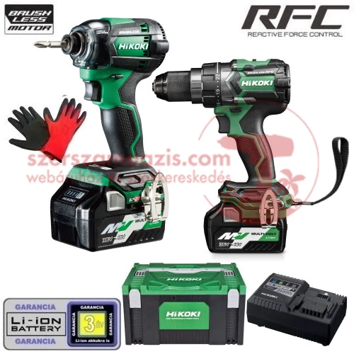 Hitachi (HiKOKI) KC18DC-WAZ Akkus csomag (DS18DC+WH18DC)
