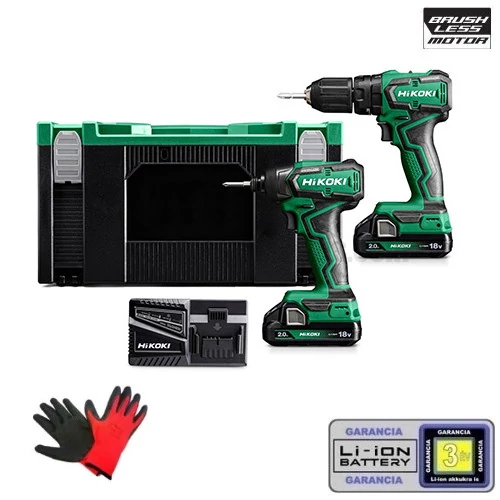 Hitachi (HiKOKI) KC18DD-WGZ akkus csomag 18V Li-ion (DV18DD+WH18DD)