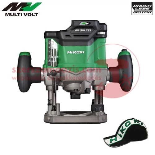 Hitachi (HiKOKI) M3612DA-basic Akkus felsőmaró MULTI Volt 36V (akku és töltő nélkül) papírdobozban