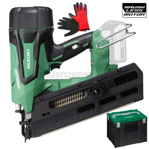 Hitachi (HiKOKI) NR1890DBRL-basic Akkus légrugós szögbelövő 18V