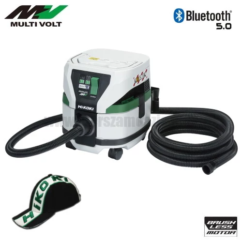 Hitachi (HiKOKI) RP3608DB-basic-bluetooth Akkus száraz ipari porszívó 36V
