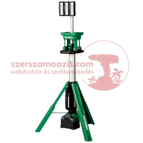 Hitachi (HiKOKI) UB18DG-W4Z Akkus háromlábú lámpa 18V (akku és töltő nélkül)