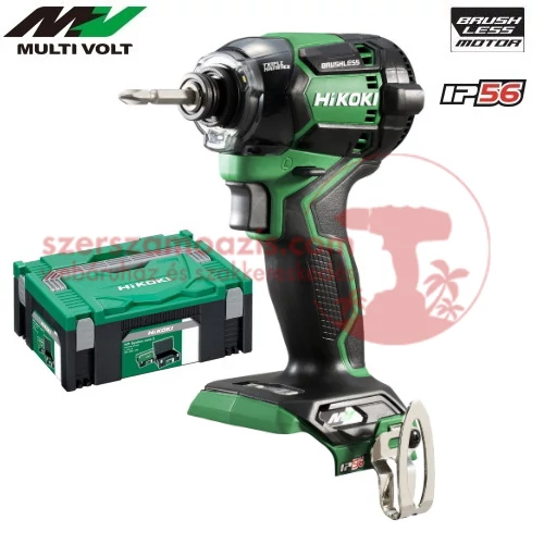 Hitachi (HiKOKI) WH36DC-basic-hsc Akkus ütvecsavarozó 1/4&quot; MULTI Volt 36V (akku és töltő nélkül) HITBOX kofferben
