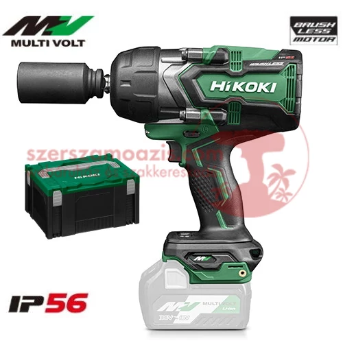 Hitachi (HiKOKI) WR36DG-W2Z Akkus ütvecsavarozó 1/2&quot; MULTI Volt 36V (akku és töltő nélkül) HITBOX kofferben