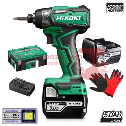 Hitachi (HiKOKI) WH18DD-5Ah Akkus ütvecsavarozó 
