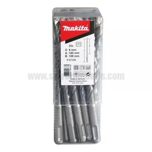 Makita SDS Plus V plus fúrószár készlet 8x160mm 25db (B-46545-25)