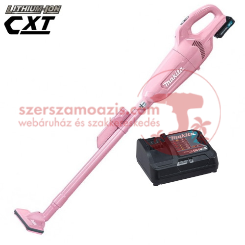 Makita CL108FDSAP Akkus porszívó (10.8V/2.0Ah) rózsaszín - pink