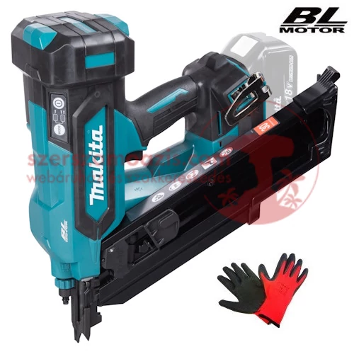 Makita DBN900ZK Akkus légrugós szegezőgép 18V (akku és töltő nélkül) kofferben