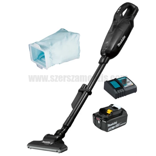 Makita DCL285FRFB akkus Porszívó fekete (18V/3.0Ah)
