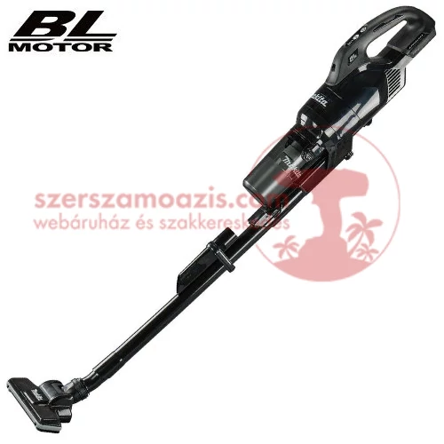 Makita DCL286FZB Akkus ciklon porszívó fekete 18V (akku és töltő nélkül)