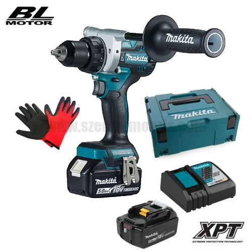Makita DDF486RTJ akkus fúró-csavarbehajtó (18V/2x5.0Ah)
