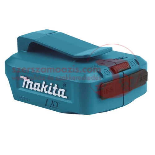 Makita DECADP05 akkumulátor adapter 2 USB porttal 14.4V/18V LXT