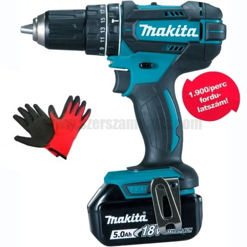 Makita DHP482RTJ Akkus ütvefúró-csavarbehajtó