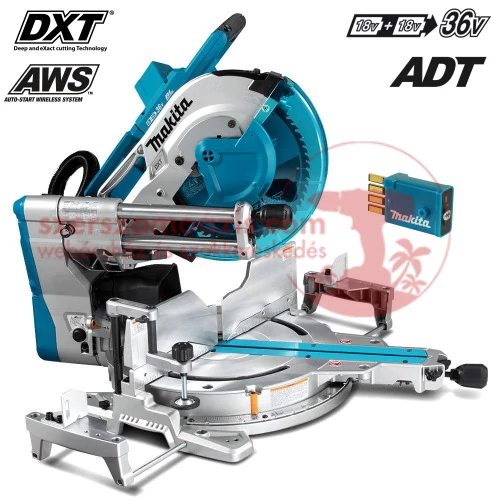 Makita DLS211Z Akkus gérvágó fűrész 2x18V