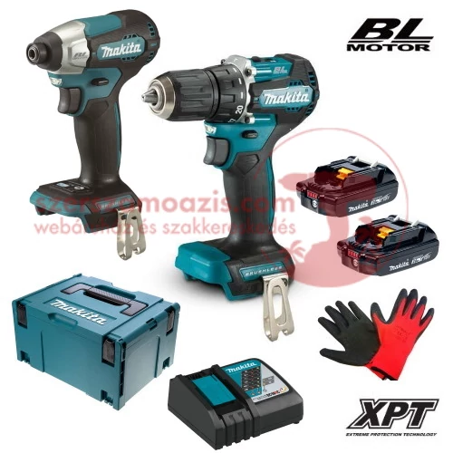 Makita DLX2423AJ Akkus szett 18V Li-ion (DDF487+DTD157)
