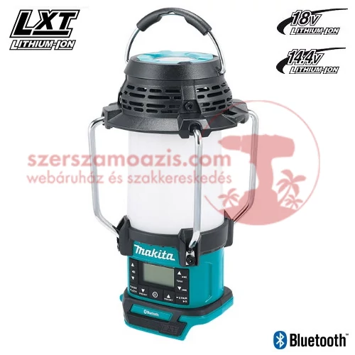 Makita DMR057 Akkus lámpás Bluetooth rádió 18V (akku és töltő nélkül)
