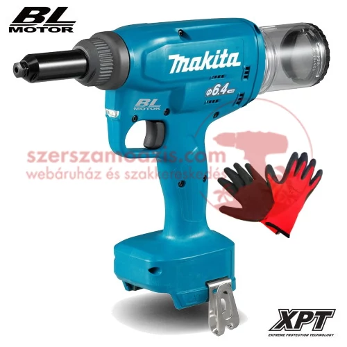 Makita DRV250Z akkus popszegecshúzó 2,4 - 6,4 mm