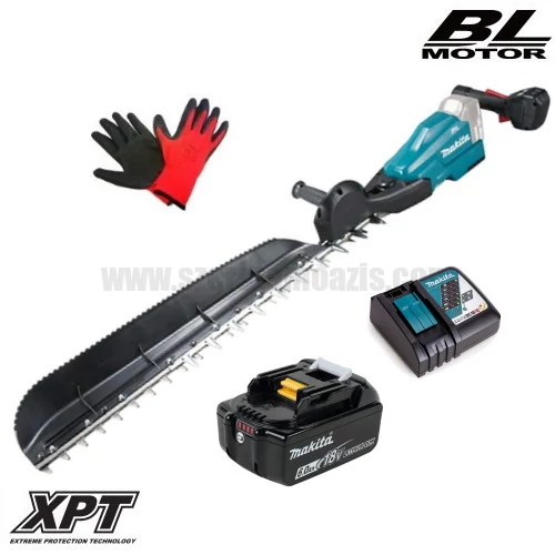Makita DUH754SRG Akkus sövényvágó (18V/6.0Ah/75cm)