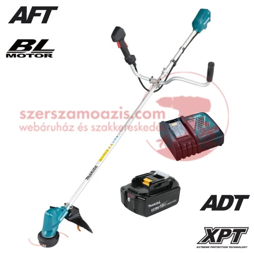 Makita DUR190UPT Akkus fűkasza (18V/5.0Ah)