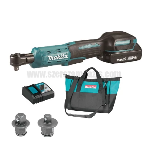 Makita DWR180RA akkus racsnis kulcs (18V/2.0Ah) szerszámos táskával