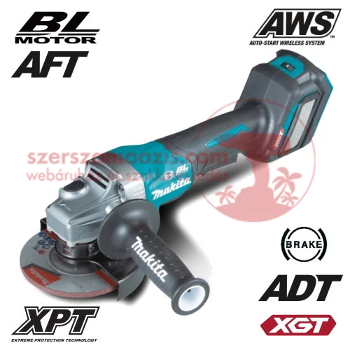 Makita GA029GZ Akkus sarokcsiszoló 40V MAX XGT 125mm