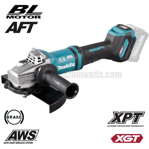 Makita GA038GZ Akkus sarokcsiszoló 40V MAX XGT 230mm kofferben (akku és töltő nélkül)