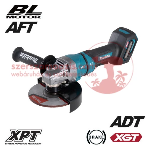 Makita GA050GZ Akkus sarokcsiszoló 40V MAX XGT 125mm (akku és töltő nélkül)