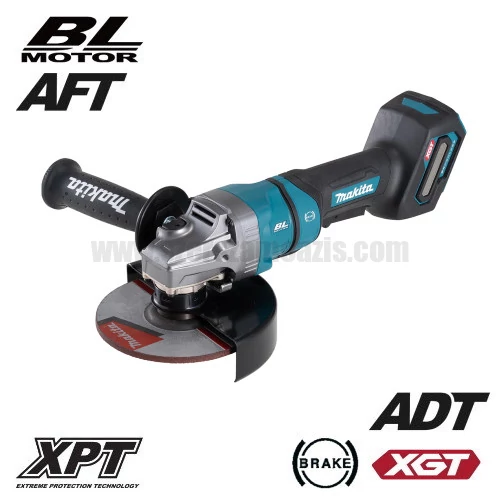 Makita GA050GZ Akkus sarokcsiszoló 40V MAX XGT 125mm (akku és töltő nélkül)