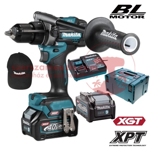 Makita HP001GM201 Akkus ütvefúró-csavarbehajtó 40V MAX XGT/2x4.0Ah