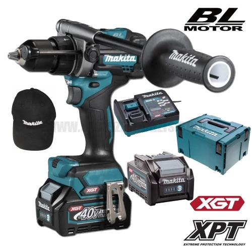 Makita HP001GM201 Akkus ütvefúró-csavarbehajtó 40V MAX XGT/2x4.0Ah